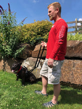 Load image into Gallery viewer, gearleash apex short lead configuration hands free dog leash