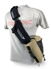 Load image into Gallery viewer, gearpac hands free dog walking sling bag with all the gear you need to walk your dog and cary all your walking and hiking needs