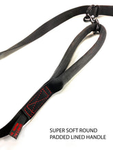Load image into Gallery viewer, gearleash apex over the shoulder, hands free dog leash with full adjustability, mill-spec materials, and round padded handle
