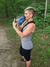 Load image into Gallery viewer, geartrek pouch water bottle holder for the geartac k9 hands free dog walking device. Good for hiking, camping, fitness and anything else a water bottle holder is needed for.