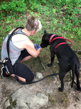 Load image into Gallery viewer, geartrek pouch water bottle holder for the geartac k9 hands free dog walking device is good for hiking, camping, fitness and anything else a water bottle holder is needed for, plus it can be used for any dog gear storage