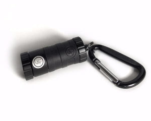 Geartac Systems Gearlight led flashlight is an awesome way to see hands free in the dark when walking your dog, small enough to not get in the way and allow you freedom to control your dog leash 
