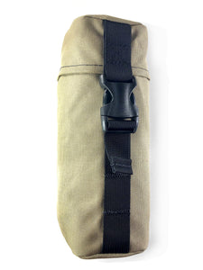 gearpac water bottle sleeve with quick release buckles and molle straps