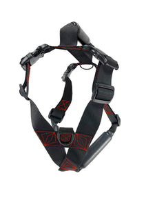 Geartac Systems XBody heavy duty dog harness with handle and true breast plate design