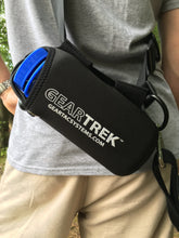 Load image into Gallery viewer, geartrek pouch water bottle holder for the geartac k9 hands free dog walking device. Good for hiking, camping, fitness and anything else a water bottle holder is needed for.