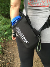 Load image into Gallery viewer, geartrek pouch water bottle holder for the geartac k9 hands free dog walking device is good for hiking, camping, fitness and anything else a water bottle holder is needed for, plus it can be used for any dog gear storage